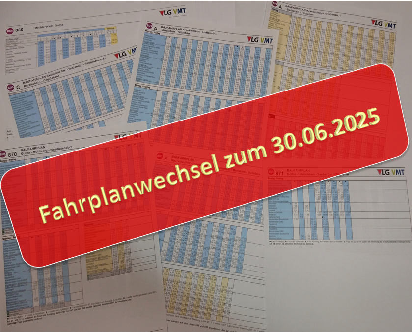 Fahrplanwechsel zum 30.06.2025